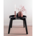 Gusta bijzettafel zwart 39 cm