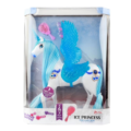 Toi-Toys Ice Princess droom paard met licht en geluid blauw 29 cm