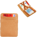 Hunterson magic wallet RFID portefeuille cognac