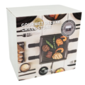 Gusta gourmetset Grill & Stone 4 personen EU stekker