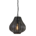 Light en Living hanglamp Micha mat zwart 30 cm