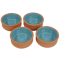 Kitchentrend tapas schalen blauw 8 cm 4 stuks