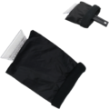 Eiskratzer mit Handschuh gefüttert schwarz 24 cm