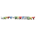 Letterslinger verjaardag Happy Birthday 150 cm