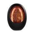 Theelichthouder Marrakech Egg zwart/koperkleurig 40 cm