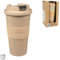 Zuperzozial reisbeker Time-Out beige 480 ml