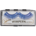 Jofrika cosmetics kunstwimpers blauw/zilver 9,5 cm B-keus