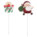 Kerstfiguur op stok 60 cm 4 assorti