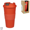 Zuperzozial reisbeker Time-Out rood 480 ml