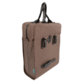 Around fietstas Shopper bruin 19 l