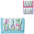 Portemonnee kids zeemeermin 12 cm 3 assorti