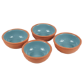 Kitchentrend tapas schalen blauw 10 cm 4 stuks