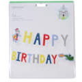Girlande Happy Birthday Ritter 160 cm