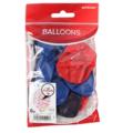 Amscan ballonnen confetti 27,5 cm 6 stuks