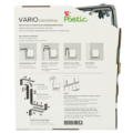 Poetic plantenbak beugel Vario aluminium 22 cm set van 2