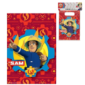Brandweerman Sam uitdeelzakjes 23 cm 8 stuks