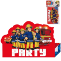 Brandweerman Sam uitnodigingen 16,5 cm 8 stuks