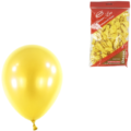 Everts ballonnen Metallic geel 13 cm 100 stuks