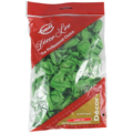 Everts ballonnen Metallic kiwi groen 13 cm 100 stuks