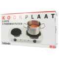 Hollandia dubbele kookplaat 2500 watt