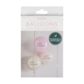 Ginger Ray Ballons Happy Birthday rosa 3er-Set