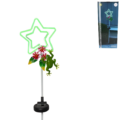 Solar-Gartenstecker Linny Star Neon 76 cm
