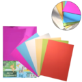 Knutselpapier Mirror karton gekleurd 15 vellen A4