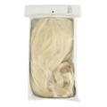 Pruik lang golvend blond one size