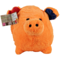 Knuffel Funky Piggy oranje 30 cm