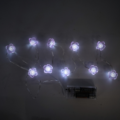 Lichterkette Blumen rosa 10 LED IP20 Batteriebetrieben 120 cm