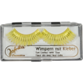 Jofrika cosmetics künstliche Wimpern gelb/glitter 9,5 cm B-choice VE180