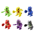 Biopod Kombat actiefiguur met geluid en lichteffect 9 cm 6 assorti