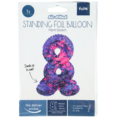 Folat folieballon staand 7 Paint splash 41 cm
