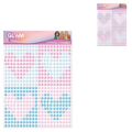 Glam Girls stickers diamond A5 2 assorti
