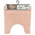 WC mat roze polyester 45 x 50 cm