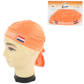 Bandana Nederland oranje one size