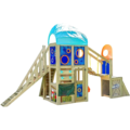 Speelhuisje KidKraft Nerf Command Base Battle Fort 445 cm