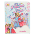 Puzzel 21 cm 35 stukjes 4 assorti