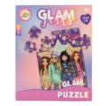 Puzzel 21 cm 35 stukjes 4 assorti