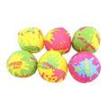 Water Splash Bal 5 cm set van 6
