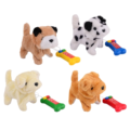 Pets Puppy met geluid en beweging 16 cm