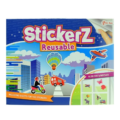 Stickerboek met herbruikbare stickers 28,5 cm