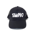Trucker cap SWAG zwart 30 cm