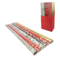 Cadeaupapier kerst 300 cm assorti