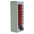 Sagaform  espressokopjes rood 100ml set van 4