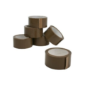 Verpakkingstape bruin 50 mm x 66 mtr