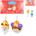 Sinterklaas decoratieset slinger 3,6 meter 2 assorti