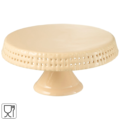 J-LINE taartplateau keramiek perzik 25 cm