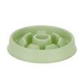 Relaxdays honden anti-schrok voerbak rond 3 groen 21 cm
