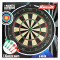 Toi-Toys magnetisch dartbord met pijlen 2-zijdig 45 cm